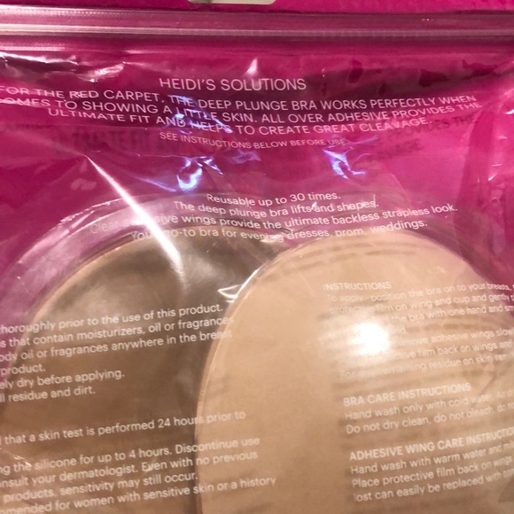 Backless and strapless deep plunge bra NWT - Picture 6 of 8